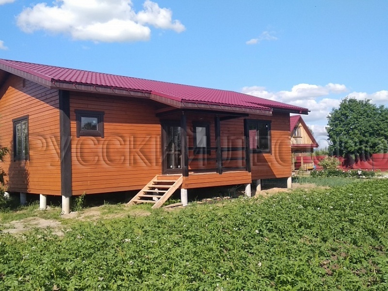 Дом из профилированного бруса - Свердловская обл., с. Никольское